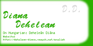 diana dehelean business card